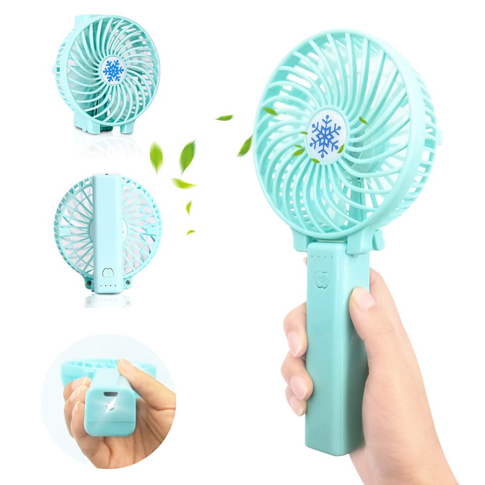 Nefeeko Mini Handheld Fan, Foldable Portable Fan for USB