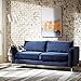 Amazon Brand – Rivet 3-Light Arc Floor Lamp, Marble and Brass, With Bulbs , 79