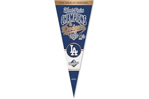 WINCRAFT Los Angeles Dodgers 2025 World Champions Series Soft Felt Pennant