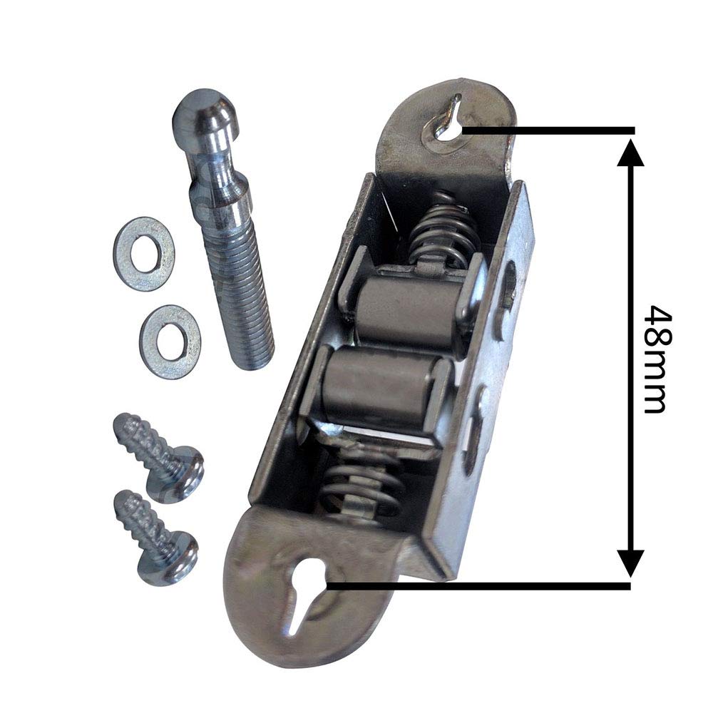 Onderdelen en accessoires Oven Door Catch And Roller Striker Kit Fits