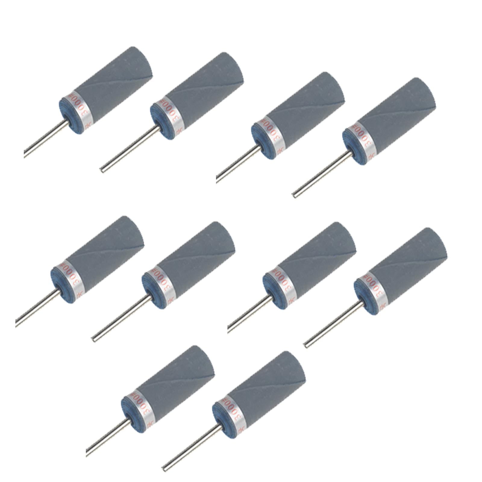 MACHSWON 10 Pcs Sanding Sticks 3000 Grit Polishing Stick Roller Sanding Drums Sleeves Sander Rotary Sandpaper For Plastic Models Assorted Metal and Wood Sanding Tools Accessory