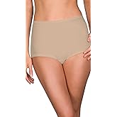 Shadowline Women's Plus-Size Spandex Classic Brief (3-Pack)