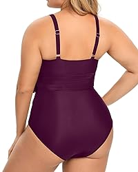 Daci Plus Size One Piece Swimsuit - Tummy Control