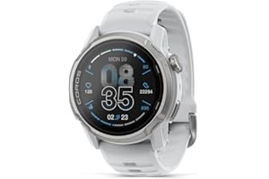 COROS APEX 4 (42mm) Watch 1.2" MIP Touchscreen, Global maps with Turn-by-Turn Navigation, 34 Days Battery Life, Voice Pins, and Hands-Free Calls, for Running, Skiing, and Climbing-White