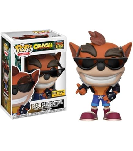 Amazon.com: Crash Bandicoot Pop Vinyl Figure: Crash