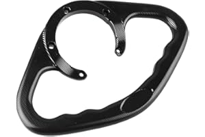 Luckmart Motorcycle Aluminium Rear Passenger Gas Tank Bar Handle Grip Bar Handlebar Grab 5 Holes Compatible for Suzuki GSXR60