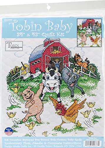 cross stitch baby quilt kits 