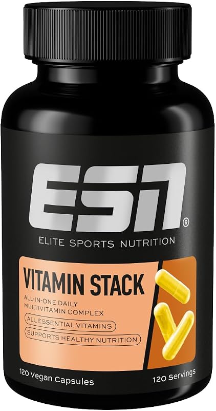 Vitamin Stack, cápsulas multivitamínicas, 120 unidades