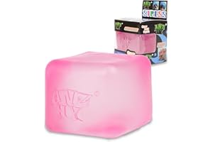 ANZHY Stress Cube for Kid & Adults, Gel Filled Squishy Toys for Kids Stress Relief - High Density Squeeze Balls for Students Calming - Fidget Squishy Toys for Anxiety Relief