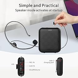 Norwii Bluetooth Voice Amplifier, Power
