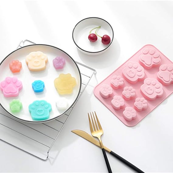 Molde para helado con forma de huella de huella, molde para ...