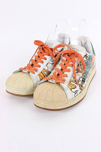 Amazon アディダス Adidas Adidas Super Star 1 Express 35周年ディズニースニーカー 28 5cm ホワイト グリーン 中古 Adidas アディダス シューズ バッグ