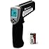 Etekcity Lasergrip 630 Dual Laser Non-contact Digital Infrared Thermometer -58℉~1076℉ (-50℃ to 580℃) with Adjustable Emissivity & MAX/MIN/AVG Display, Gray and Black