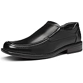 Bruno Marc Men's Goldman-02 Slip on Leather Lined Square Toe Dress Loafers Shoes for Casual Weekend Formal Work