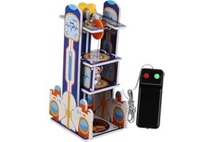 VOSAREA 1 Set Elevator Toy DIY Elevator Model Kit for Kids Science Education Experiment Small Electric Science Building Proje