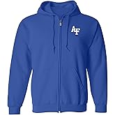 UGP Campus Apparel NCAA Primary Logo, Team Color Full Zip Hoodie, College, University