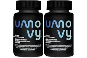 GENERIC 2 Pack Umovy hyaluronic Acid, 2 Bottles 60 caplets 1,700 mg (2 Month Supply) 100% Natural/Vegan/Organic, Original MX