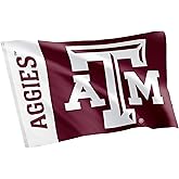 Desert Cactus Texas A&M University Flag Aggies TAMU Banners 100% Polyester Indoor Outdoor 3x5 feet Flags (Team Name)