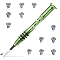 LeFix 12PCS M2x3 Torx T5 Screws + 1 Screwdriver