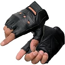 lemohoney03　0324 Milwaukee Leather SH729 Men's Black Perforated Leather Full