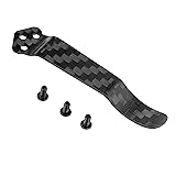1 Piece Knife Pocket Back Clip, 3-hole Titanium