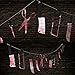 bluecookies Bloody Weapons Garland Props for Halloween Decorations, 2.4 m, 12 Piece