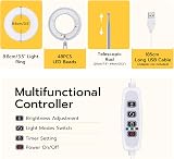 Mcbazel Plant Growing Light 48 LEDs Full Spectrum 10 Dimmable 180° Rotatable view 2