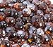 KIBOW 10-Pound Pack Fire Glass Beads Fire Glass Drops for Gas Fire Pit, 3/4 Inch-Copper