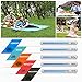ZOMAKE Waterproof Picnic Blankets 79''x59'' - Extra Large Picnic Blanket for Outdoors - Foldable Picnic Mat with Straps - Portable Picnic Mats for Picnic Camping(Red Blue)