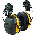3M X2P3E Peltor Black And Yellow Model X2P3E/37276(AAD) Cap Mount Hearing Conservation Earmuffs, English, 30.68 fl. oz., Plastic, 5.7" x 4.5" x 8.2"