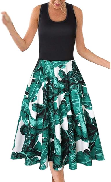 tropical beach dress