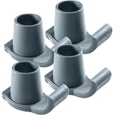 Walker skis Glides for Folding Walkers 4 Pack Walker Accessories Walker Glides for Seniors