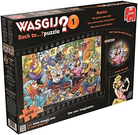 Jumbo Wasgij Back To 1 Back to Basics Jigsaw Puzzle (1000-Piece) by Wasgij