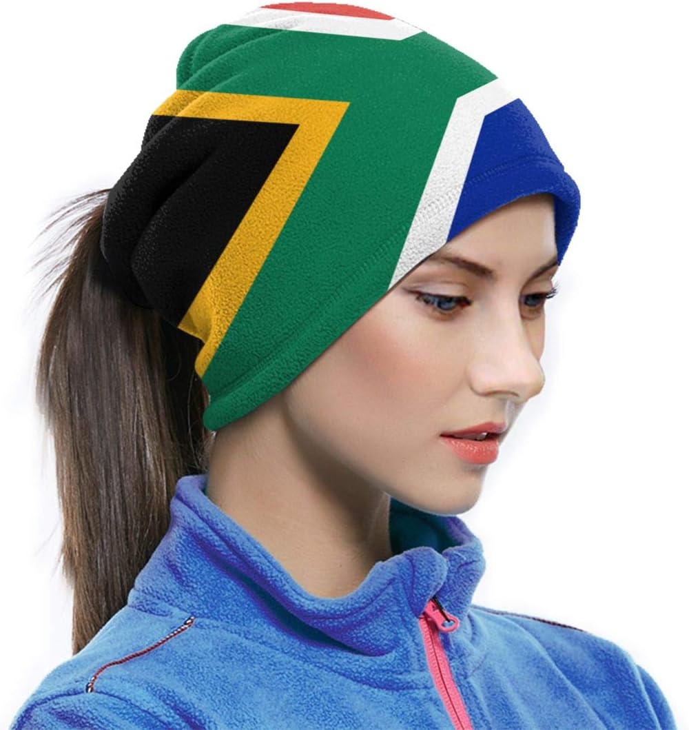 Neck Gaiter Warmer Windproof Mask Dust - Free UV Face Mask - South Africa Flag