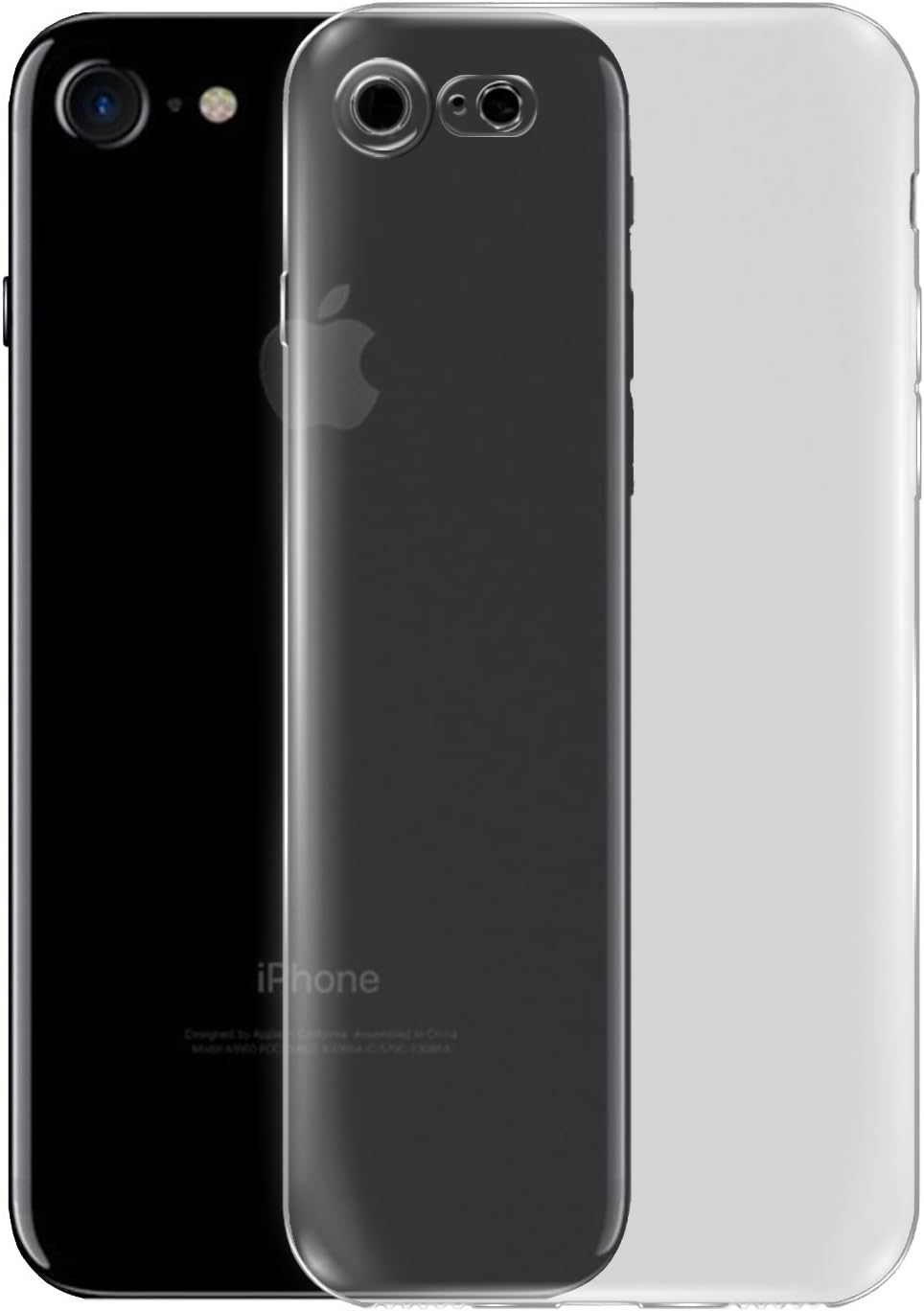 iPhone 7 Case, Tenmangu Soft TPU Transparent Case Cover for iPhone 7 (Clear)