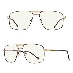 RB.Pilot Reading Glasses for Men Square Double