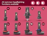 Philips Ultinon Access LED H11 Bulbs 6000K 2pc Direct Fit Ultra-Compact view 8