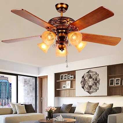 Andersonlight 52 New Bronze Ceiling Fan With 5 Light Kit Ceiling