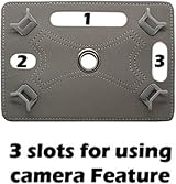 Mobile Stuff 10" 10.1" Android Tablet Case Leather Stand 360 Rotating Folio + view 8