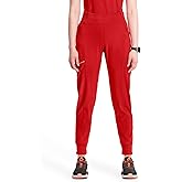 Cherokee Infinity Womens Scrub Jogger Pants, Mid Rise, Moisture Wicking, Wrinkle-Resistant, 360 Stretch, 5 Pockets - CK110A