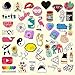 Stickers for Water Bottles Big 50-Pack Cute,Waterproof,Aesthetic,Fashion Stickers for Teens,Girls Perfect for Water Bottles,Laptop,Phone,Travel Extra Durable 100% Vinyl