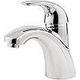 Pfister Parisa Bathroom Sink Faucet, Single Control, 1-Handle, Single Hole, Polished Chrome Finish, LF042PRCC