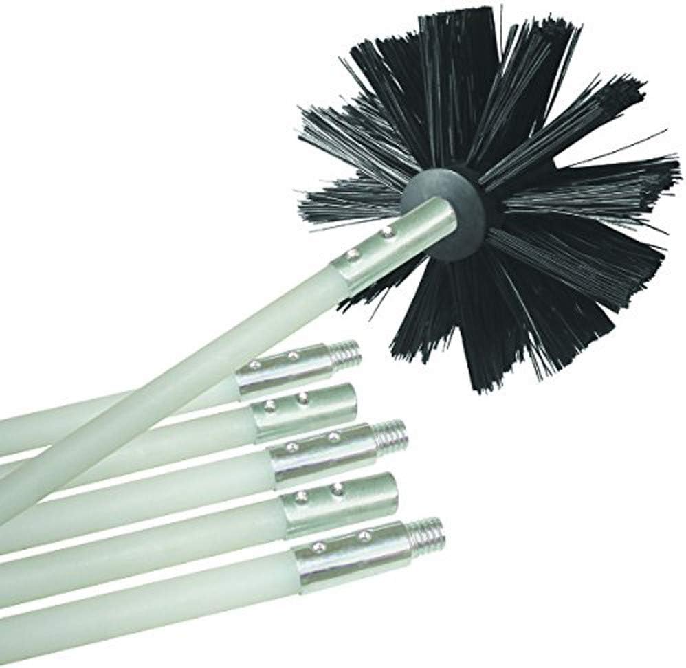 Sonmer Dryer Duct Cleaning Kit, Flexible Lint Remover Synthetic Brush