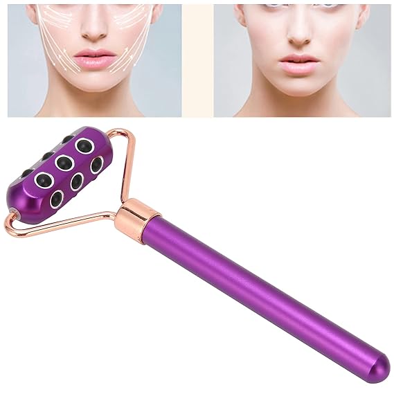 Germanium Roller, Easy to Carry Manual Face Massage Roller Skin Care