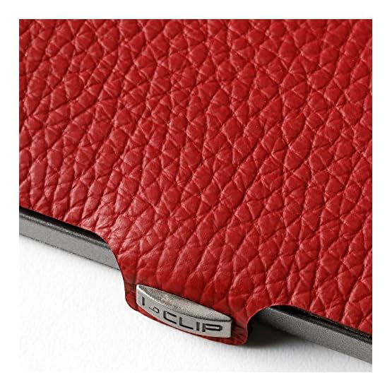 I-CLIP Original Silver Pure Red, Cartera, Billetera, Monedero - Imagen 3