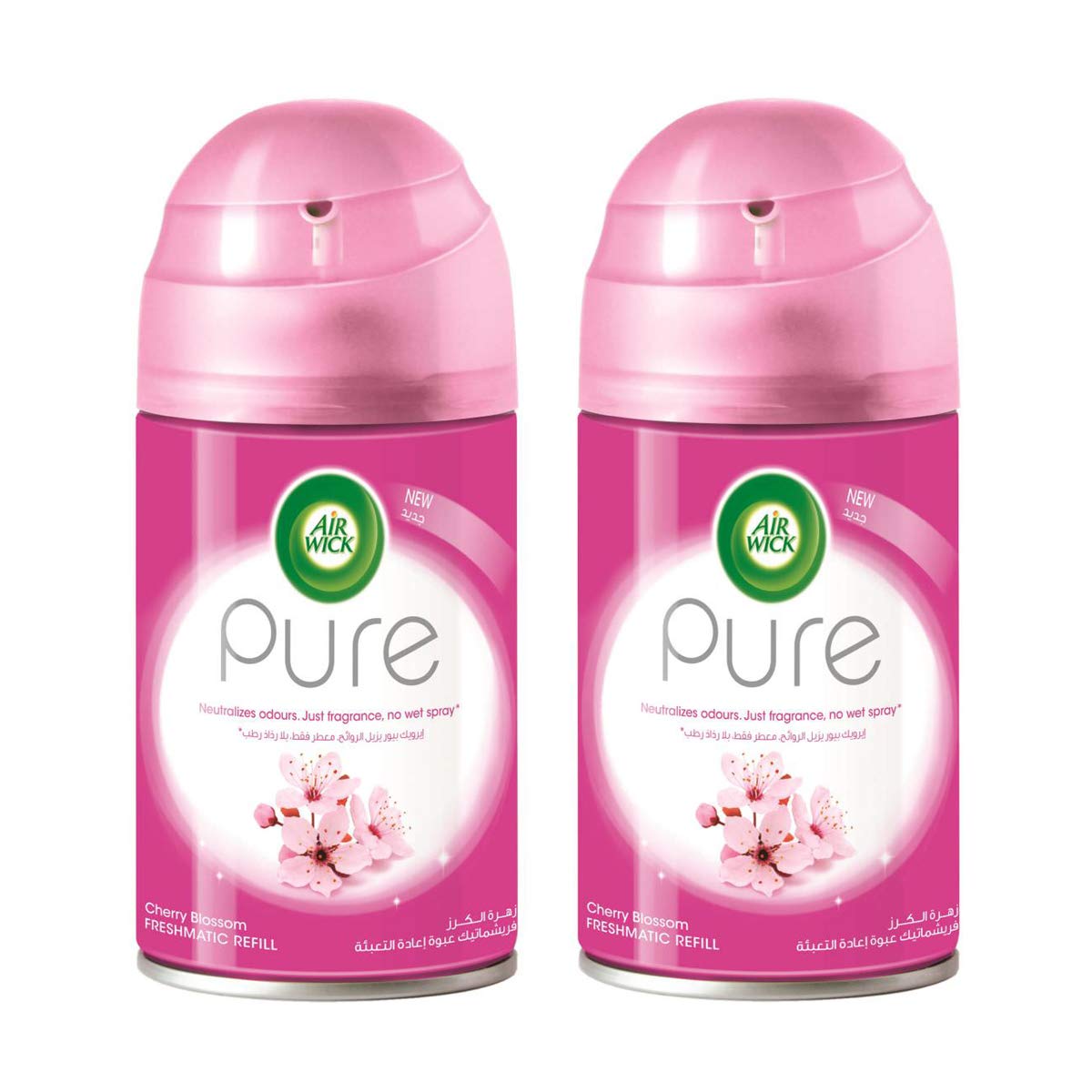 Air Wick Air Freshener Freshmatic Refill Pure Cherry Blossom, 250ml