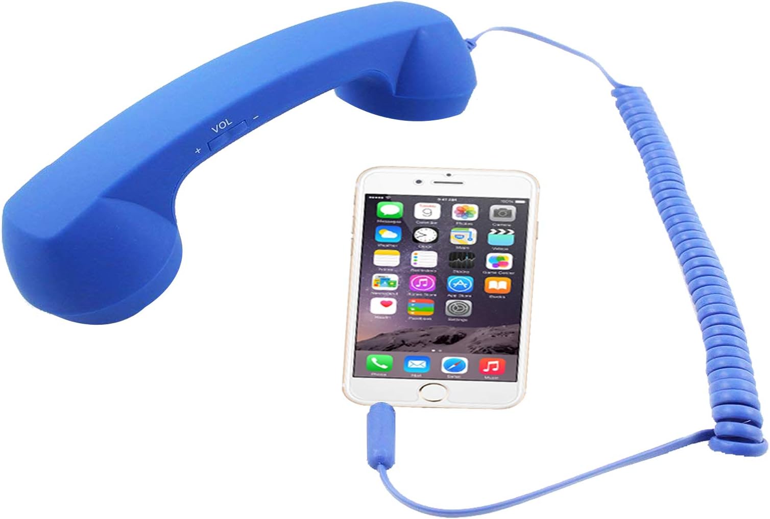 US1984 Anti-Radiation Retro Style Handset Coco Phone with HD Speaker and Microphone