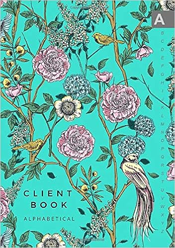 Amazon Com Client Book Alphabetical A5 Medium Hair Stylist