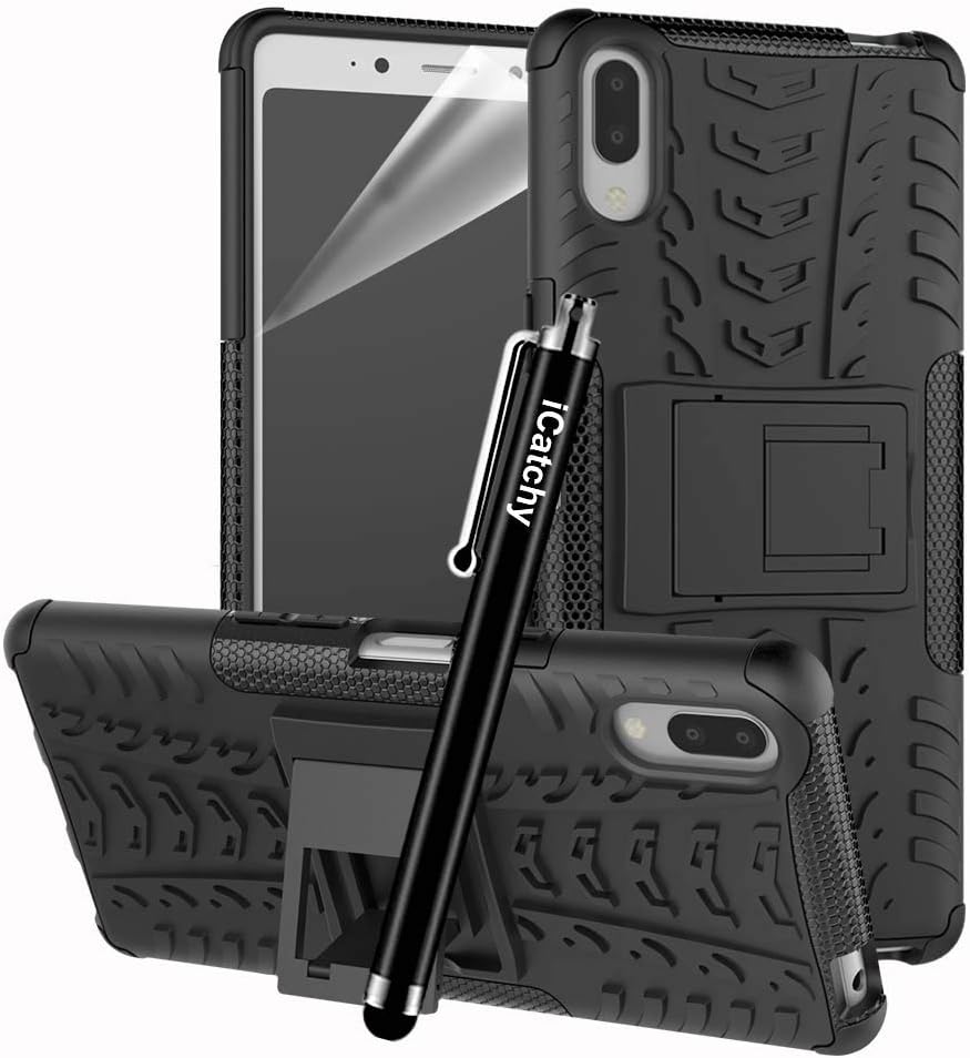 Icatchy For Sony Xperia L3 Case Heavy Duty Tough Rugged Shockproof