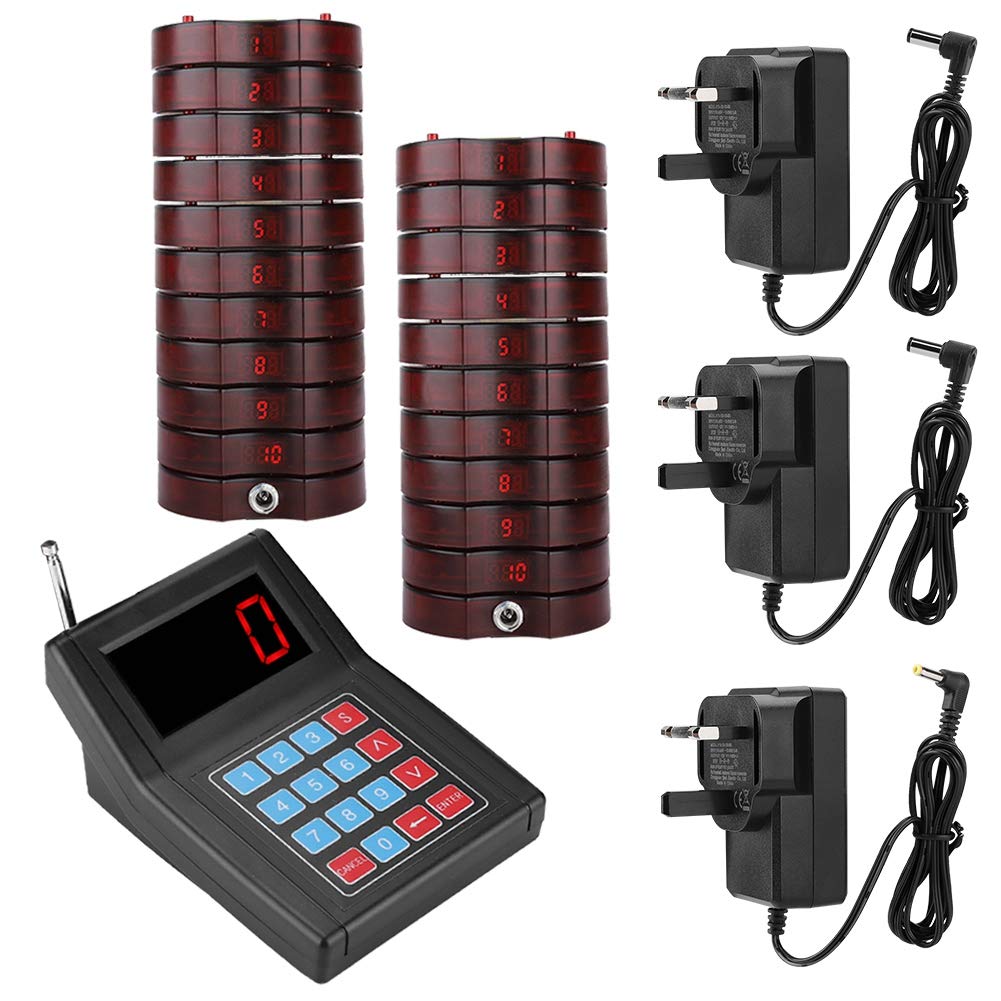 Buy Pager System, Restaurant Pager System Portable Wireless Calling